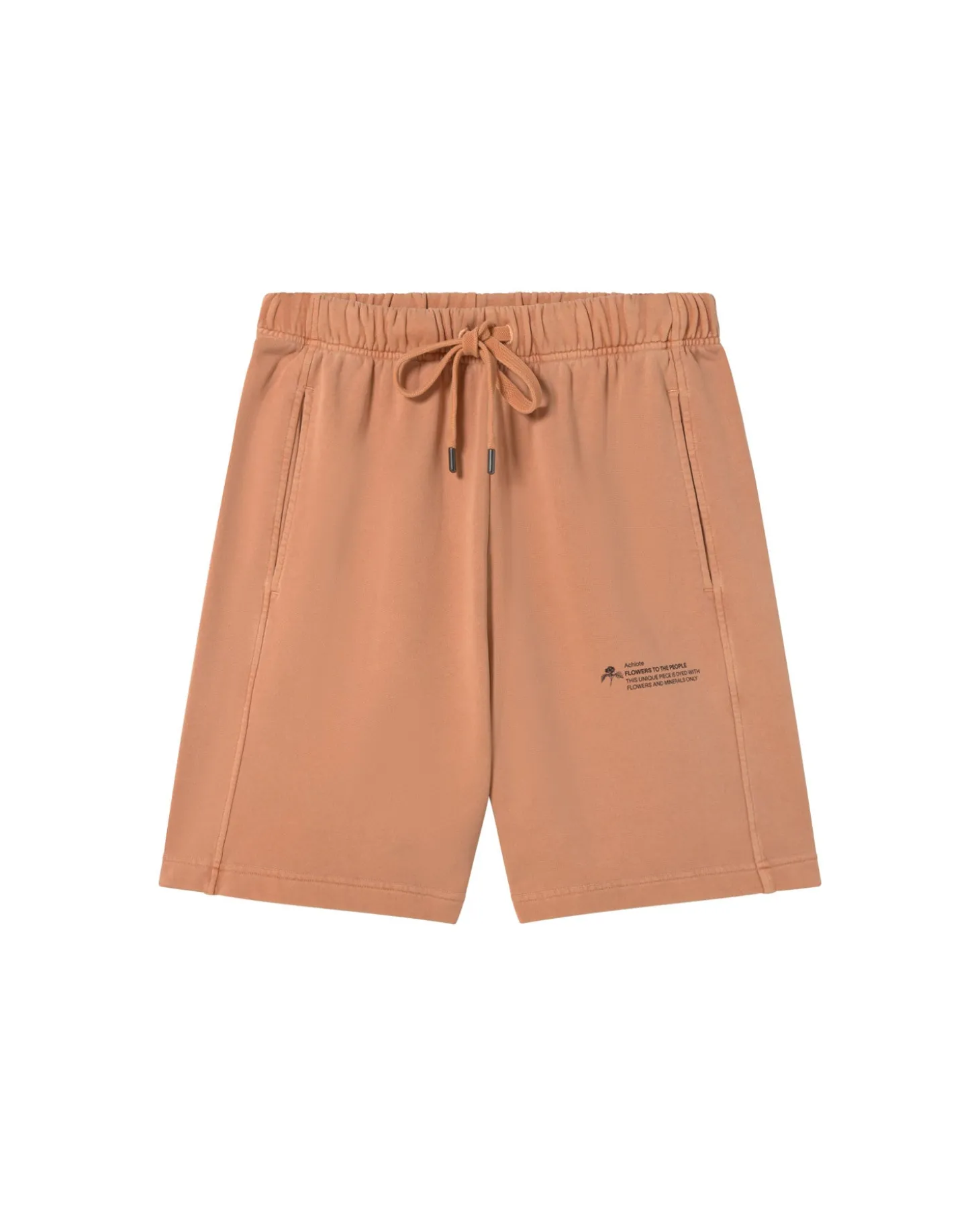Bermuda chandál unisex achiote tinte natural