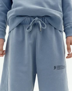 Bermuda chandál unisex indigo tinte natural