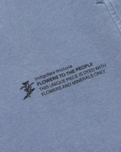 Bermuda chandál unisex indigo tinte natural