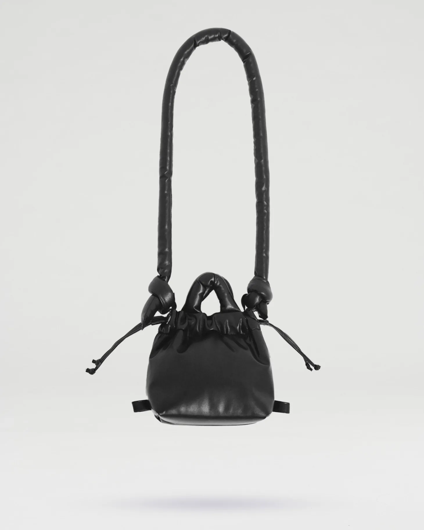 Black Micro Ona vegan leather bag