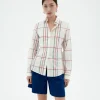 Blusa cuadros Katha