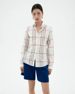 Blusa cuadros Katha