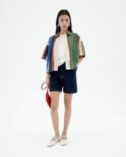Blusa popelin rayas river Anna
