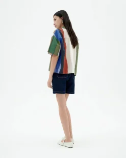 Blusa popelin rayas river Anna