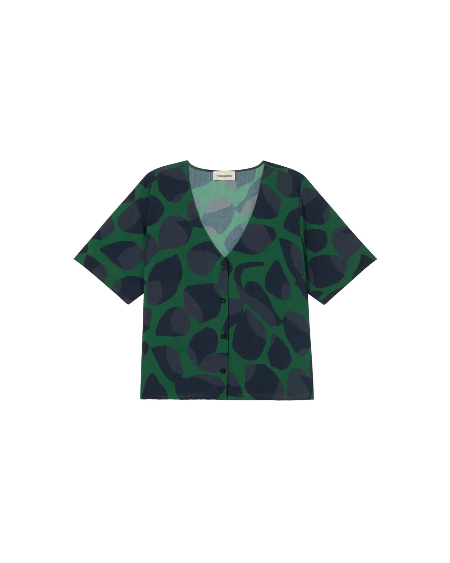 Blusa verde Ecovero leaf Libelula