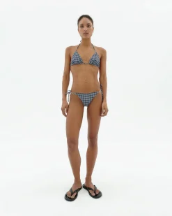 Braguita bikini ajustable cuadros vichy Palermo