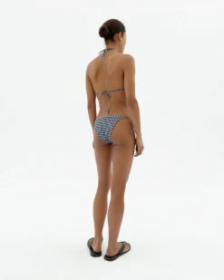 Braguita bikini ajustable cuadros vichy Palermo