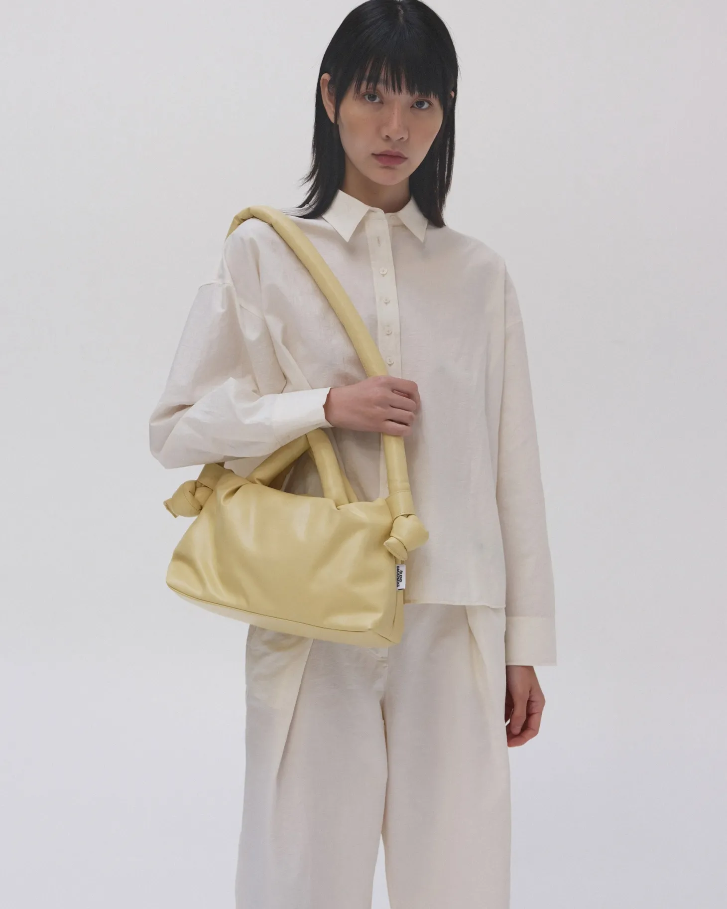 Butter Yellow Mini Ona vegan leather bag