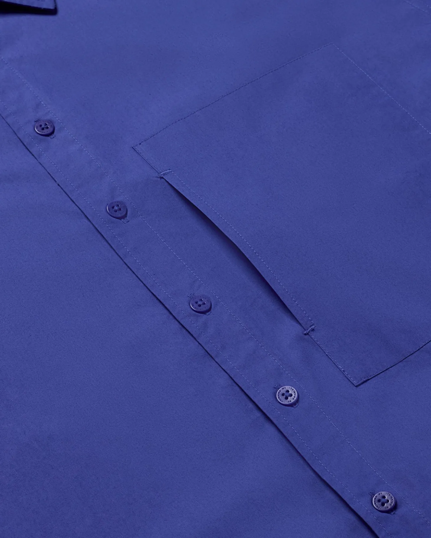 Camisa holgada azul Kurt