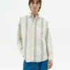 Camisa popelin rayas azules Jim