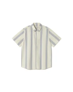 Camisa popelin rayas azules Tom