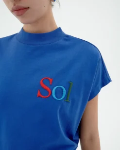 Camiseta azul sol type Volta