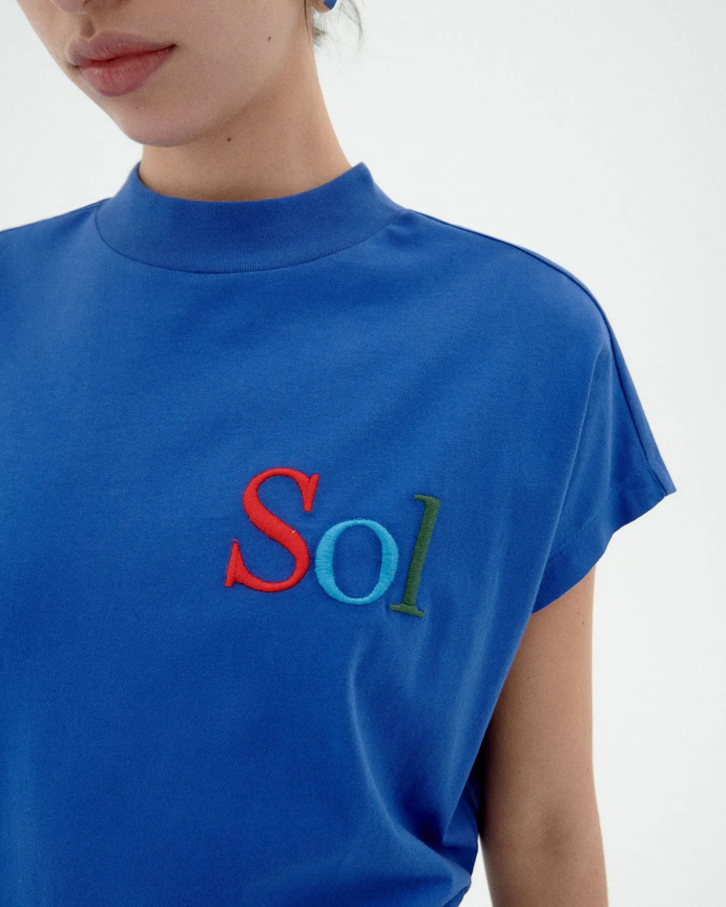 Camiseta azul sol type Volta