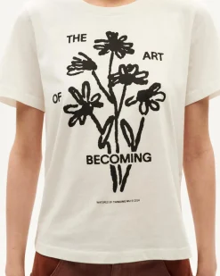 Camiseta blanca becoming Ida