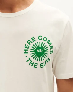 Camiseta blanca happy sun