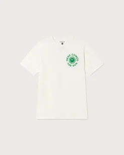 Camiseta blanca happy sun