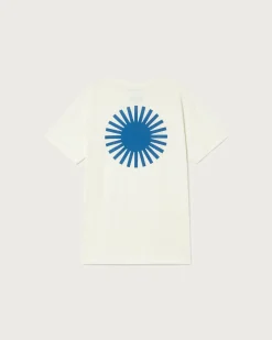 Camiseta blanca sol espalda indigo