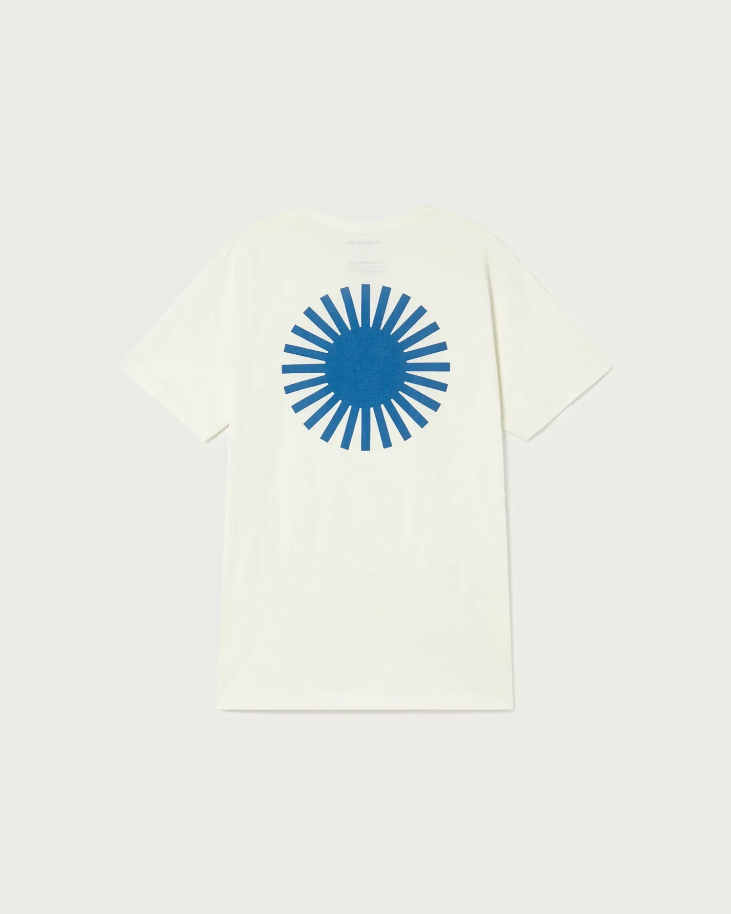 Camiseta blanca sol espalda indigo