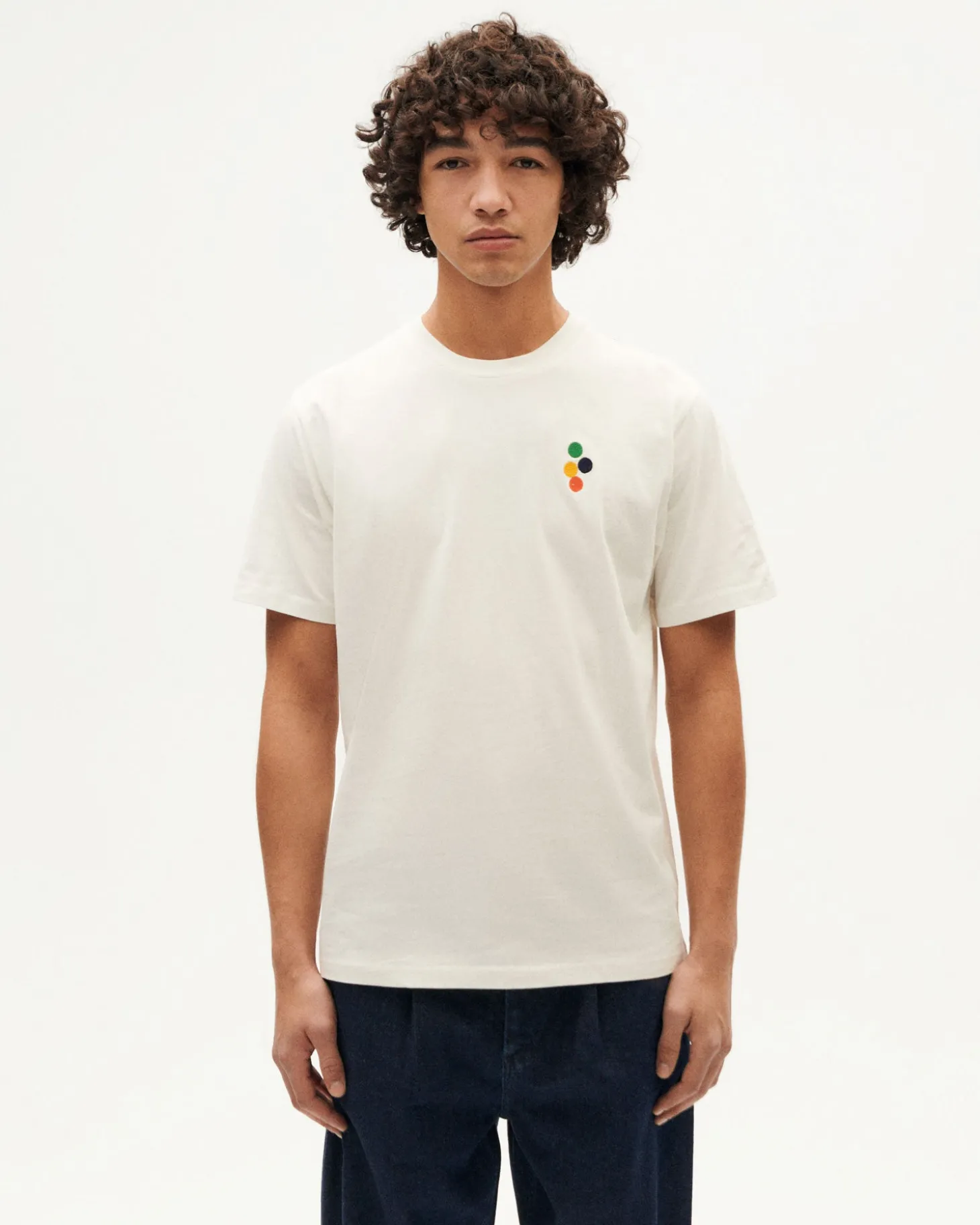 Camiseta bordada bubbles