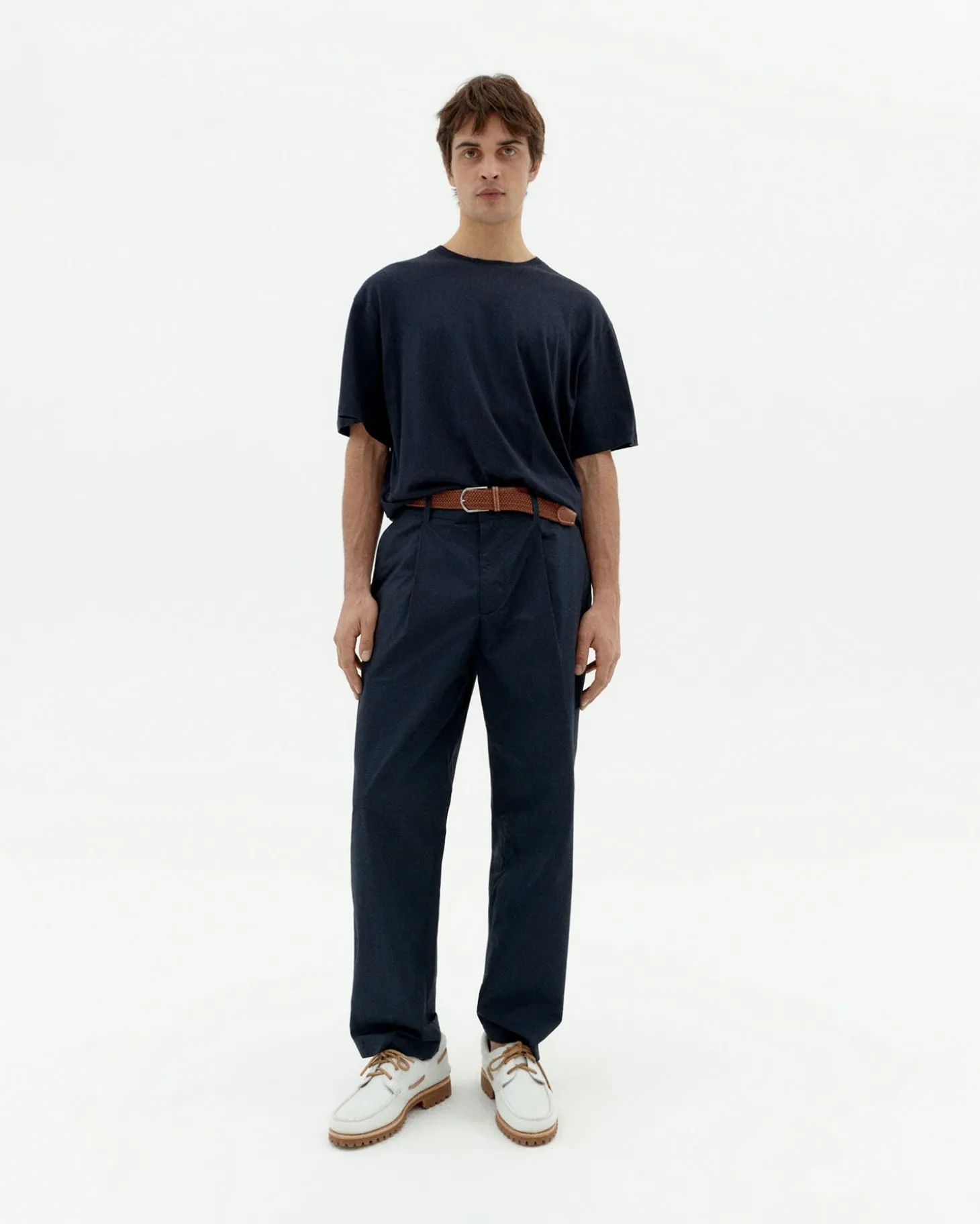 Camiseta básica navy Aaron