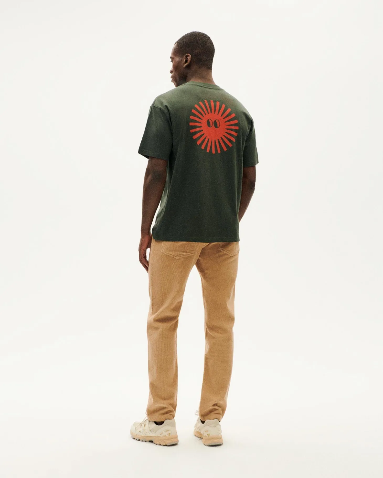Camiseta face sol espalda Aaron