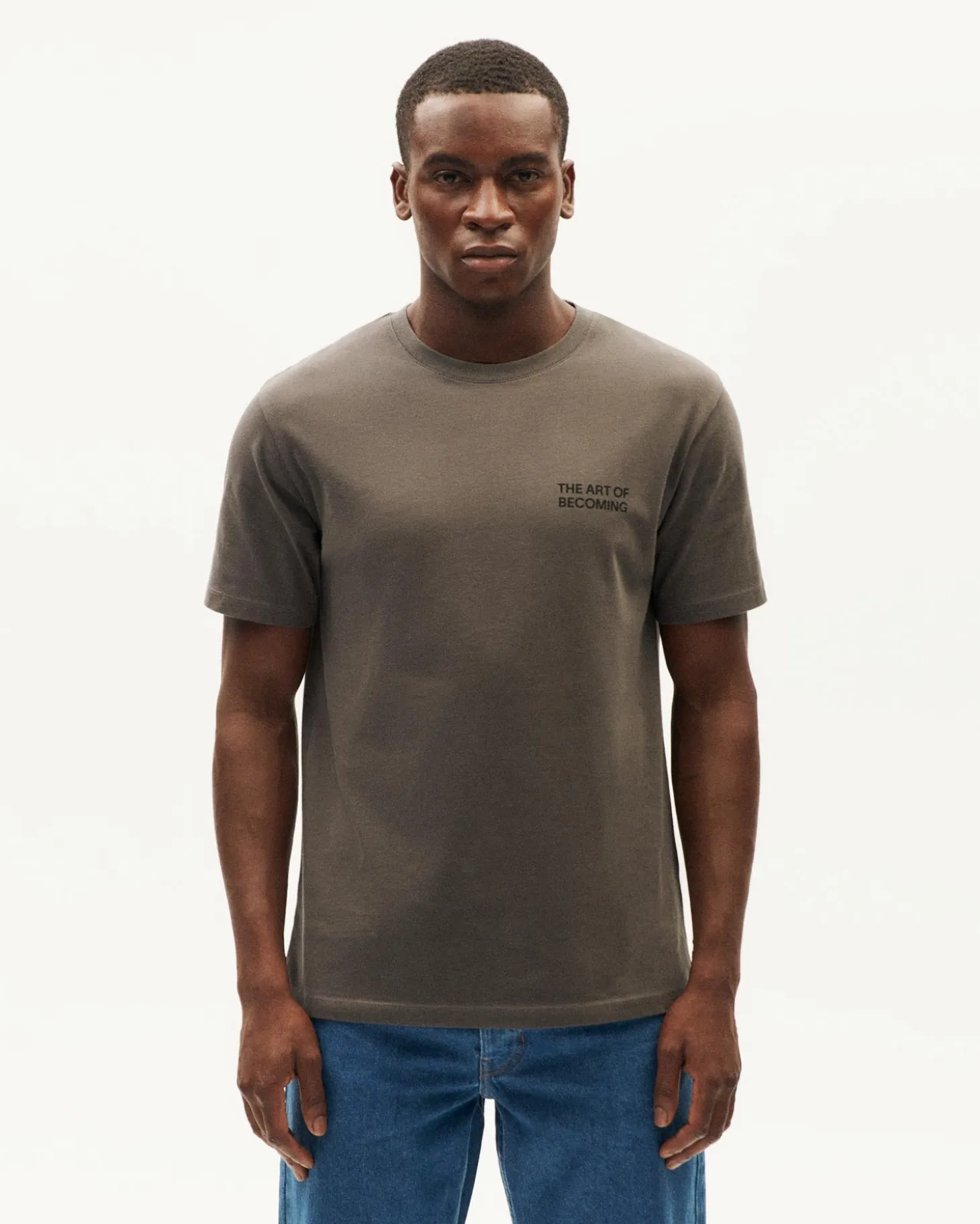 Camiseta gris Becoming