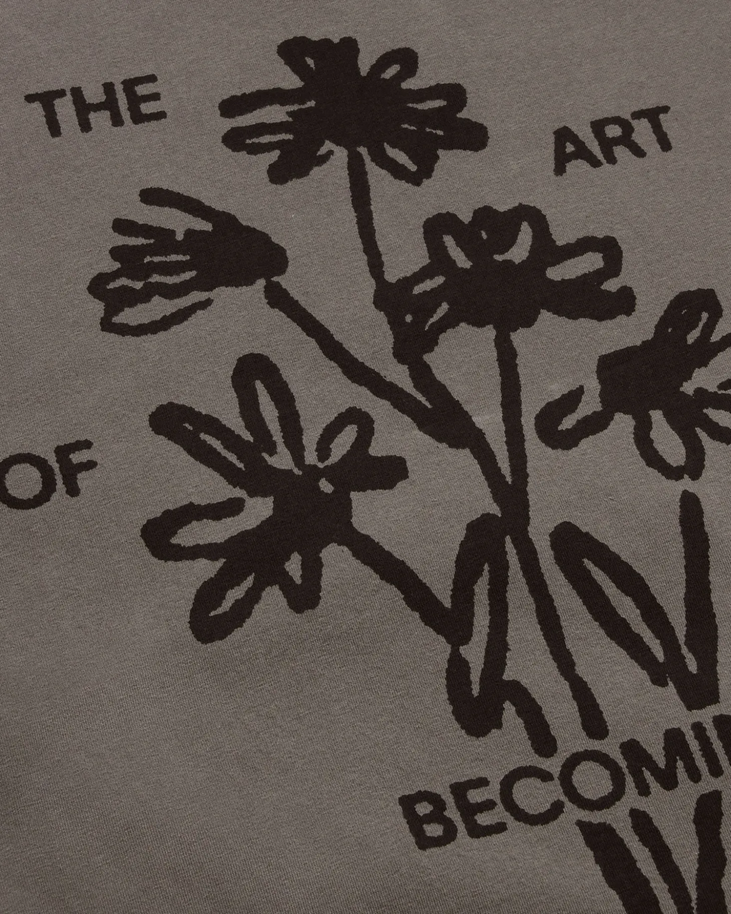 Camiseta gris Becoming