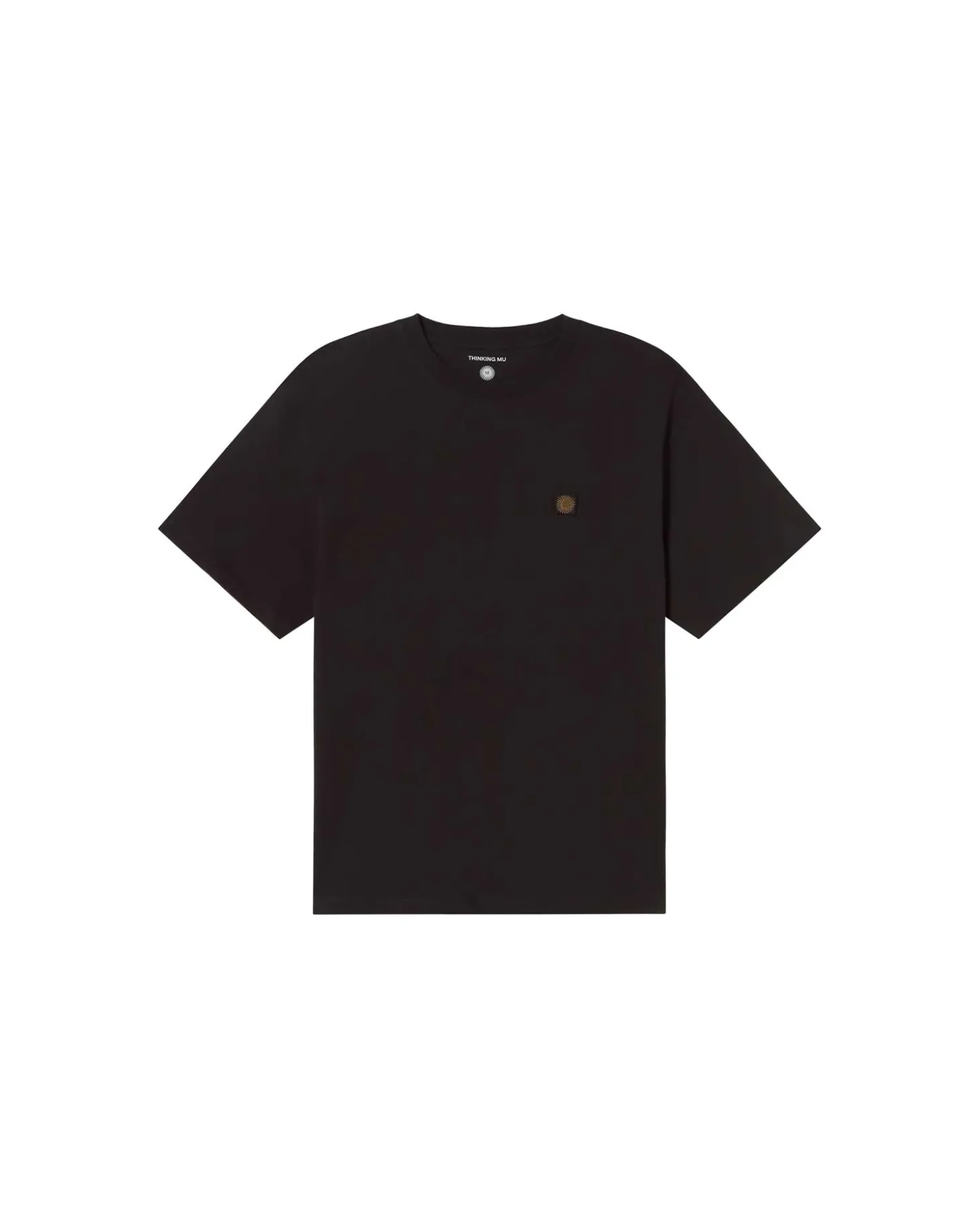 Camiseta negra sol type espalda Aaron