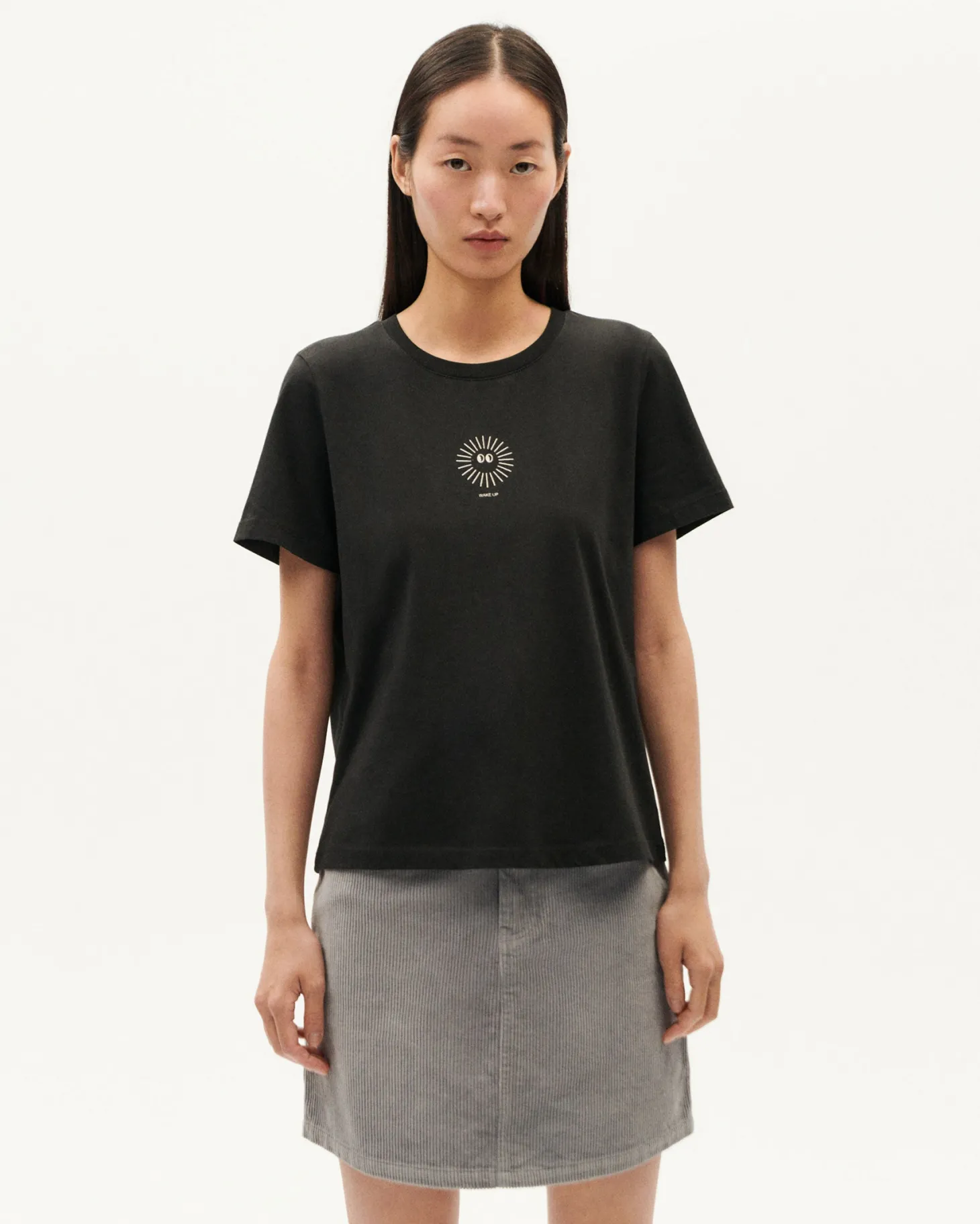 Camiseta negra soleil Ida