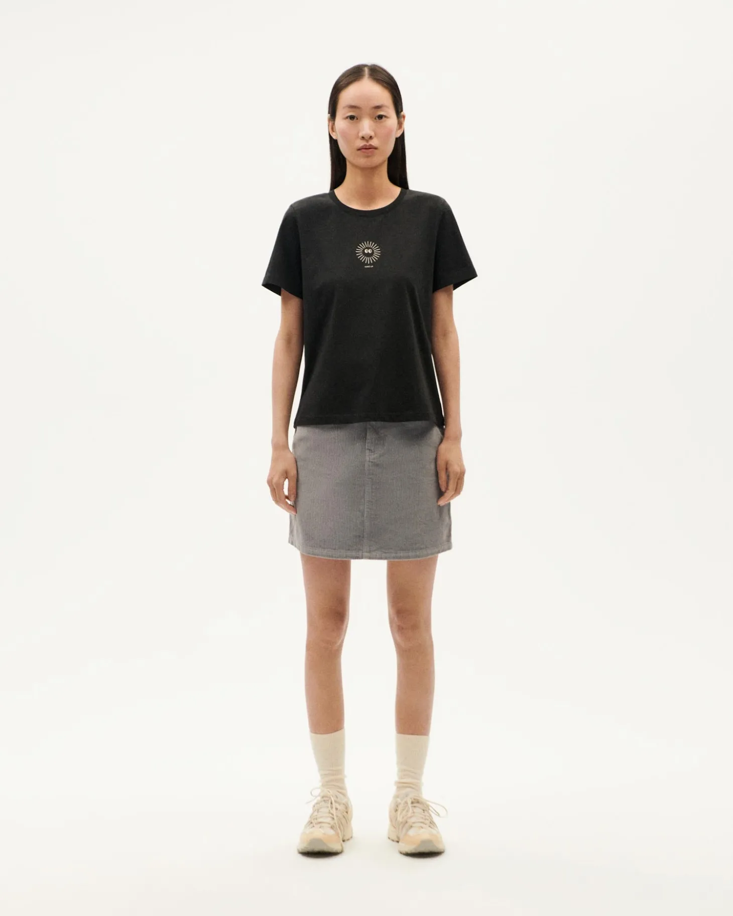 Camiseta negra soleil Ida