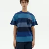Camiseta rayas azul Aaron