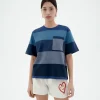 Camiseta rayas azules Lucia