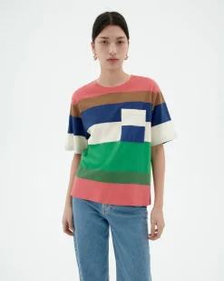 Camiseta rayas multicolor Lucia
