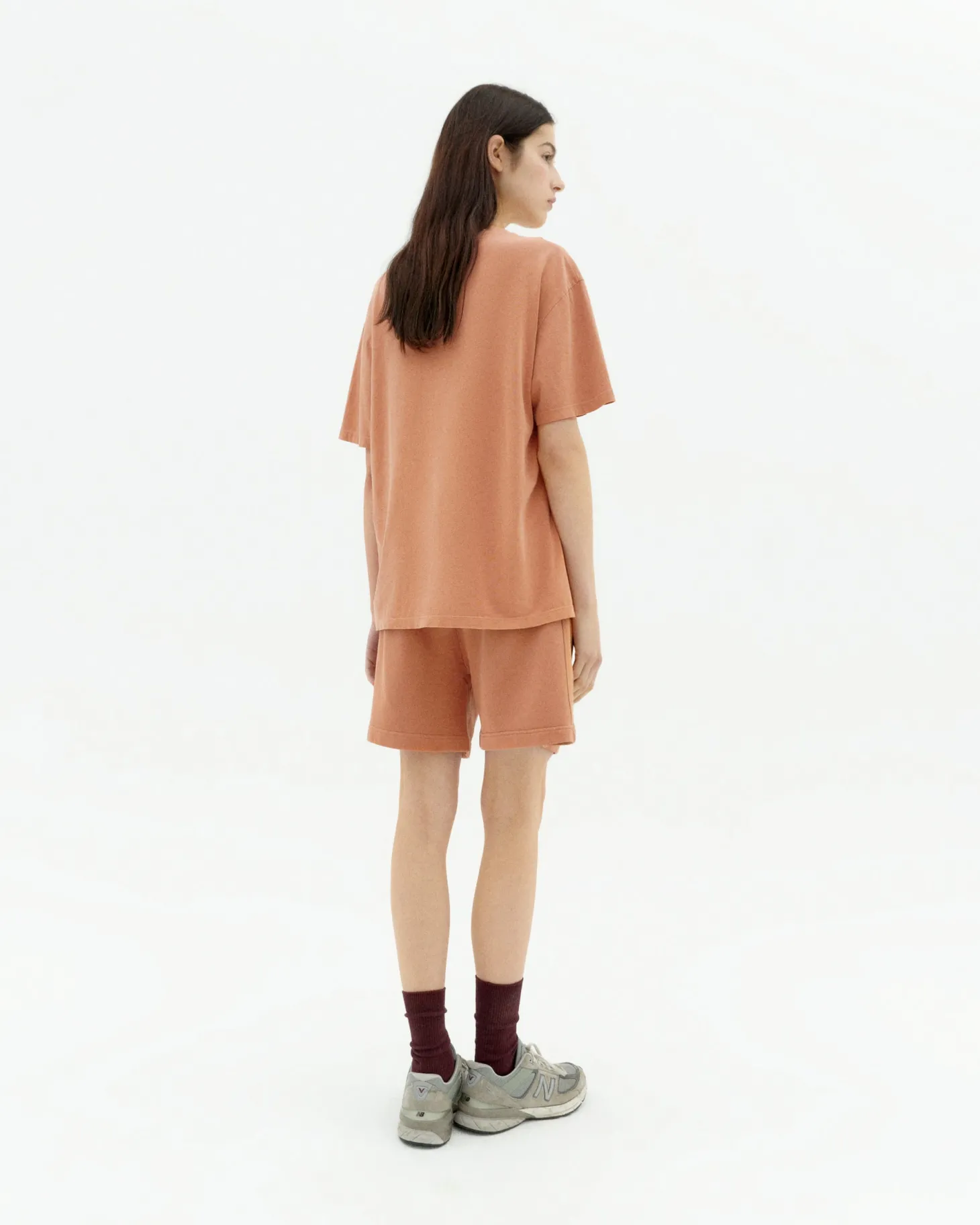 Camiseta unisex achiote tinte natural