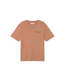 Camiseta unisex achiote tinte natural