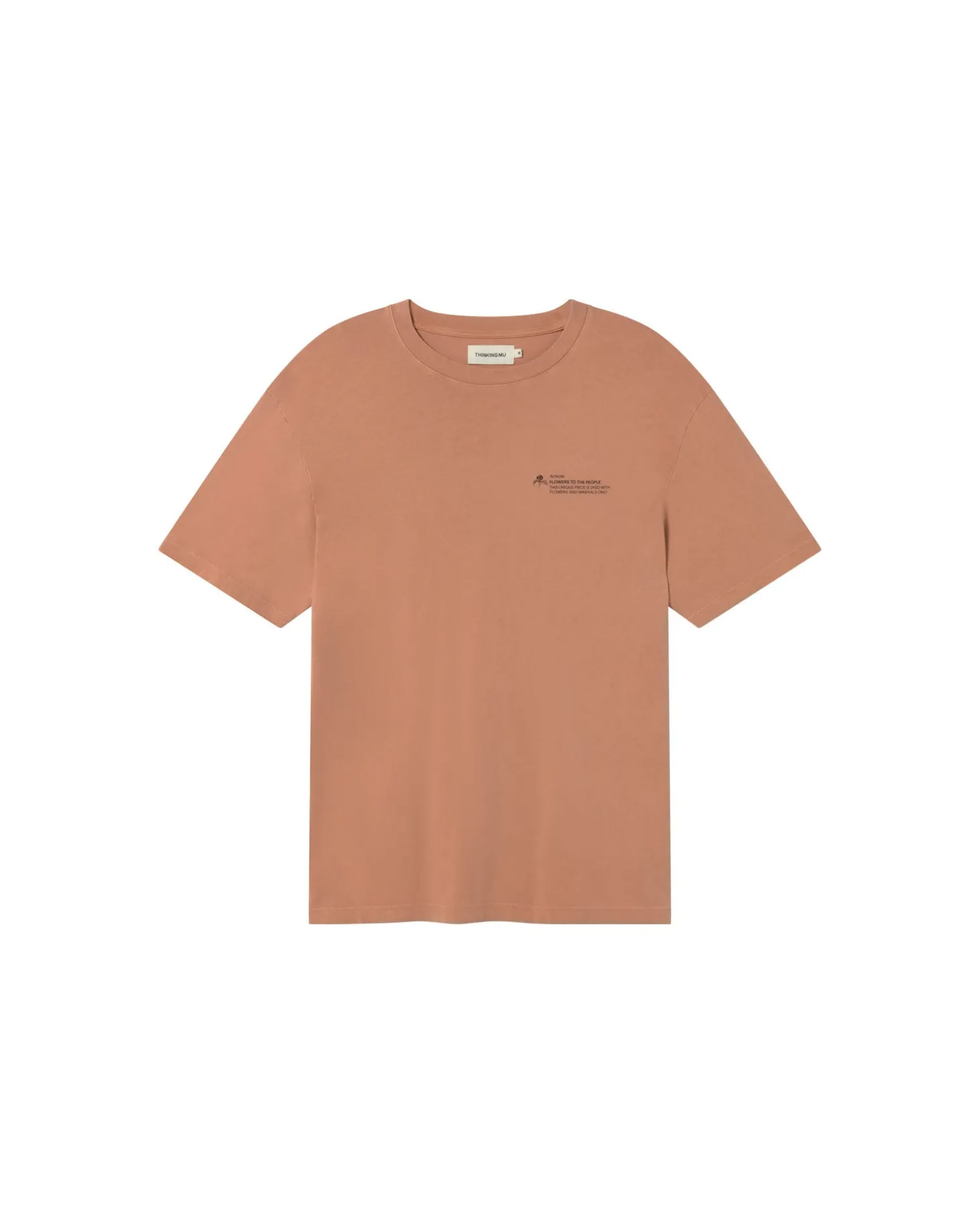 Camiseta unisex achiote tinte natural