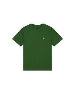 Camiseta verde sol espalda amarillo