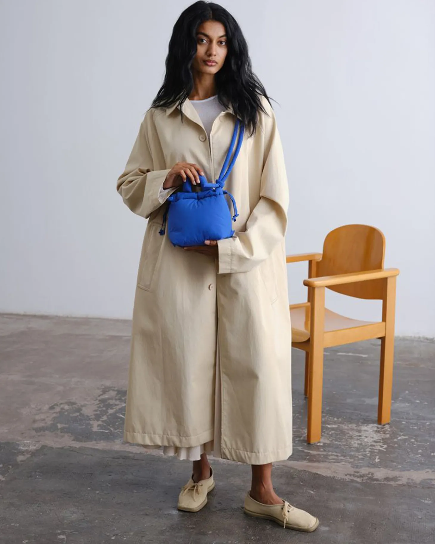 Cobalt Blue Micro ona soft bag