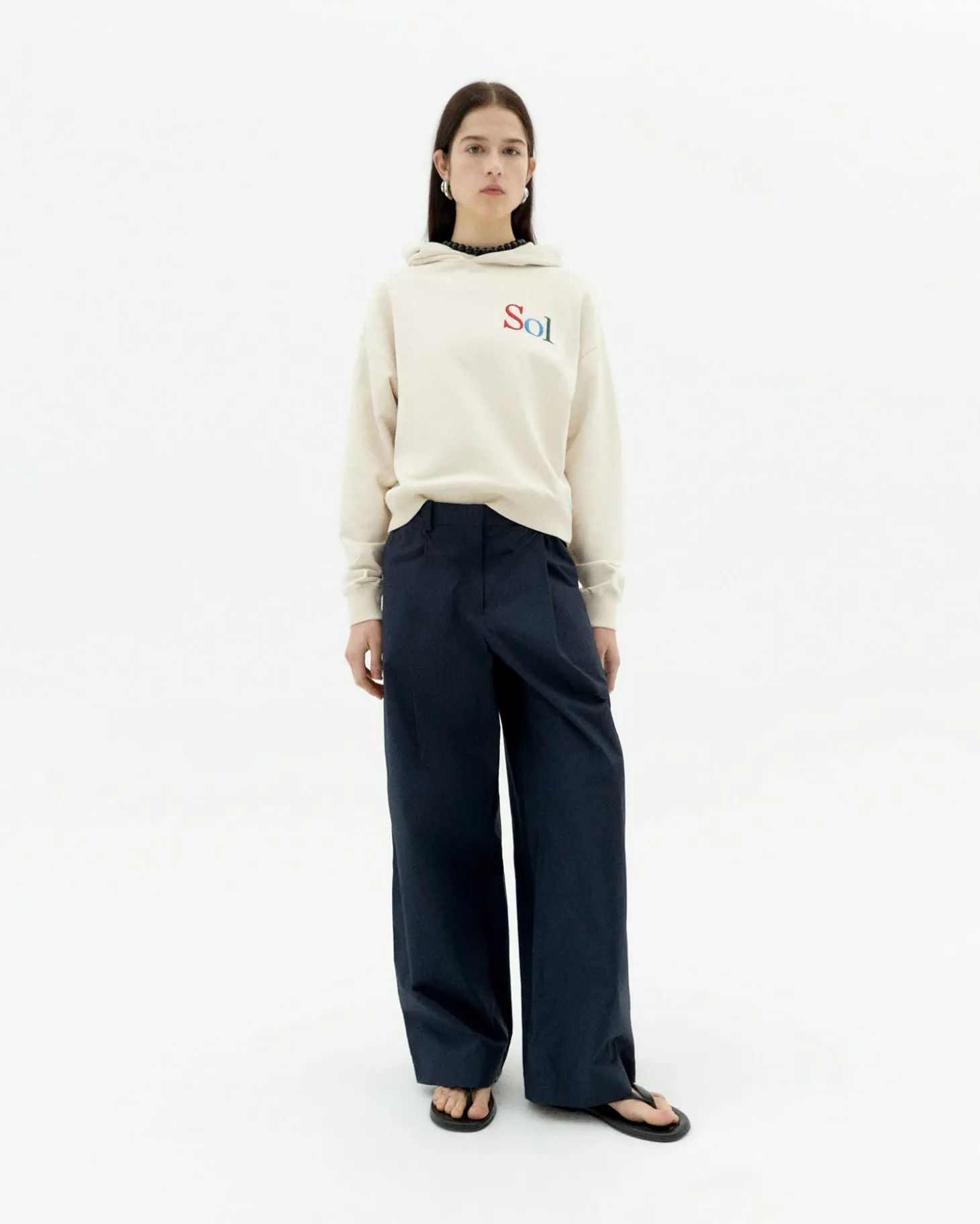 Hoodie bordado sol type Valeria