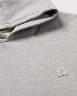 Hoodie gris sol espalda azul Simon