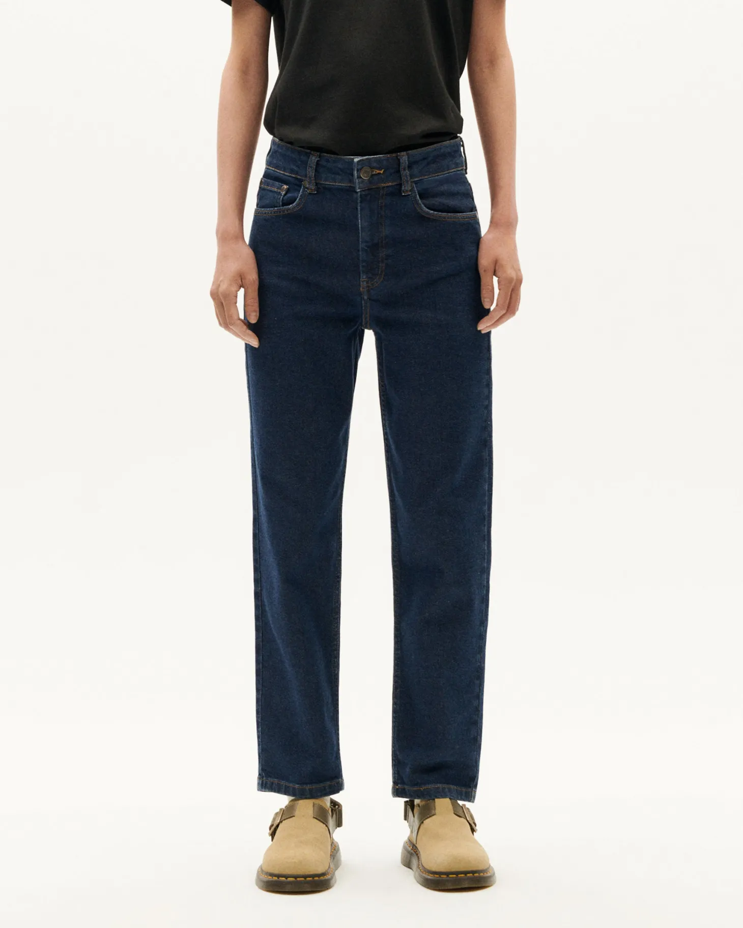 Jeans rectos dark navy Nele