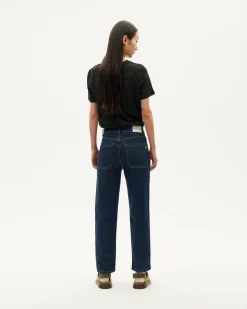 Jeans rectos dark navy Nele