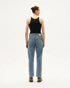 Jeans rectos light blue Nele