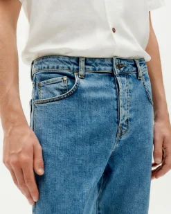 Jeans slim fit light blue 5 Pockets