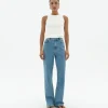 Jeans tiro alto light blue Theresa