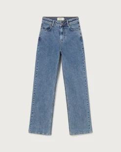 Jeans tiro alto light blue Theresa