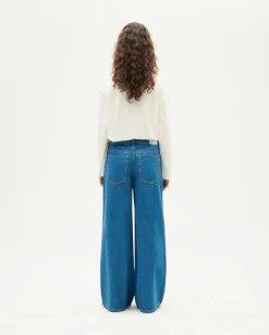 Jeans wide leg classic blue Hedda