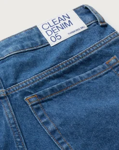 Jeans wide leg classic blue Hedda