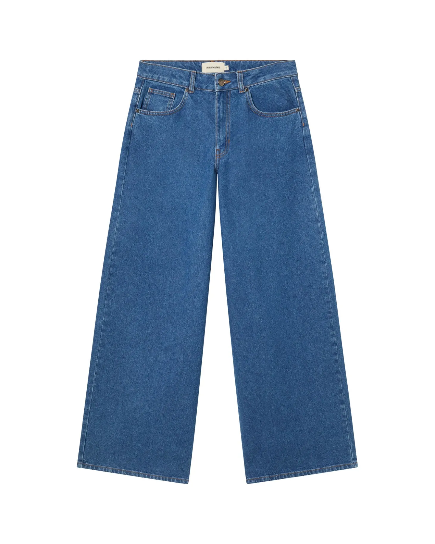 Jeans wide leg classic blue Hedda