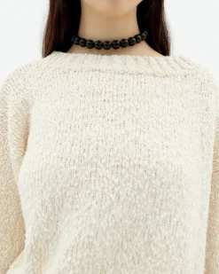 Jersey texturizado blanco Clara